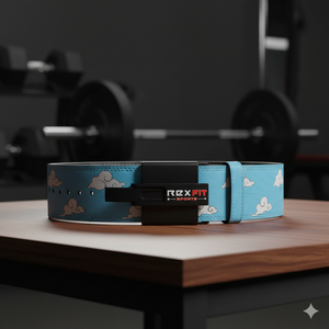 Cinturón de Levantamiento de Pesas Rexfit Sports, de Cuero Genuino Resistente, con Cierre de Palanca, Soporte Lumbar para Gimnasio y Levantamiento de Pesas - Product Image 2