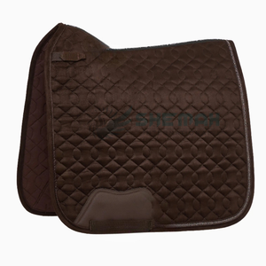 Tapis de selle en gros doublure intérieure en polaire douce durable matériau extérieur anglais de haute qualité respirant léger équestre - Product Image 1