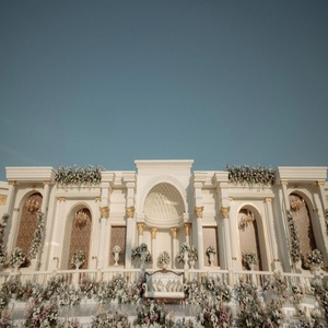 Grandes décorations de scène de mariage de style romain Décorations de mariage élégantes - Product Image 1