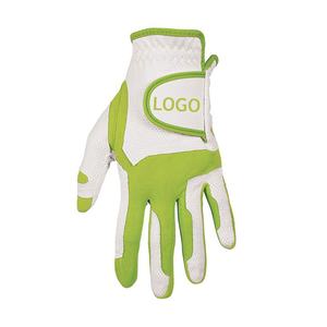 Gran oferta, guantes de Golf con logotipo personalizado para mujer, mano izquierda y derecha, cuero con marcador de bola ostentoso, guantes de Golf duraderos de piel de oveja para todo tipo de clima - Product Image 5