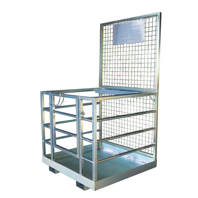 CF-ATTS Durable WP-N Forklift Work Platform Safety Cage with 250kg Capacity for Secure Elevated Maintenance Installation Tasks