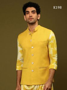 คุณภาพสูงสุดแบบดั้งเดิมอินเดียผู้ชายตรงฟรีขนาดเสื้อผ้าชาติพันธุ์ Kurta แฟชั่น Kurta สำหรับส่งออกทั่วโลก - Product Image 2