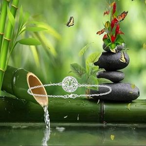 Bracelet Rakhi en argent 925 motif lotus pour frère - Cadeau unisexe adulte pour Raksha Bandhan - Product Image 4