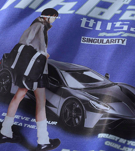 เสื้อฮู้ดดี้ผู้ชายผ้าฝ้ายหนาน้ำหนัก 100% 260gsm ผ้าฟลีซ เป็นมิตรกับสิ่งแวดล้อม พิมพ์ลายดิจิตอลตามสั่ง MOQ ต่ำ จัดส่งเร็ว สำหรับฤดูหนาว - Product Image 3