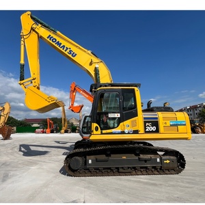 รถขุดตีนตะขาบ Komatsu PC200-8N1 มือสองคุณภาพสูงจากญี่ปุ่น ขนาด 20 ตัน ระบบไฮดรอลิก - Product Image 1