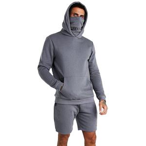 Hot New Men's Twin <b>Set</b> for Winter High Quality Cotton Breathable Tshirt and Shorts Casual <b>Knitted</b> Style - Product Image 2