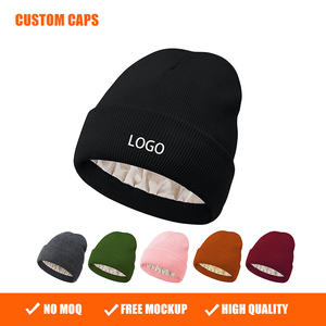 หมวกบีนนี่ไหมพรมแฟชั่นคุณภาพสูง ออกแบบโลโก้ได้ ราคาขายส่ง - Product Image 1