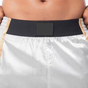 กางเกงมวยผ้าซาตินโพลีเอสเตอร์สำหรับผู้ชายกางเกงกีฬาศิลปะการต่อสู้ทำจากโรงงานสินค้ามาใหม่2024 - Product Image 4