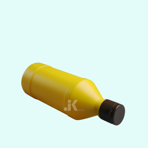 Venta al por mayor LDPE Embalaje Botella de líquido redonda 500 ml Amarillo Blanco OEM/ODM de Vietnam Fábrica mejor calidad M0316 - Product Image 2