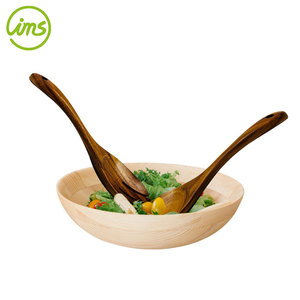 1.5MM Olive Wood Mixing Serving Salad <b>Spoon</b> <b>Fork</b> <b>Set</b> - Product Image 2