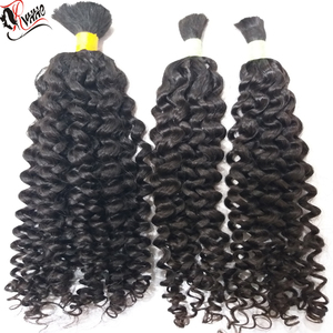 18 pouces 20 pouces 22 pouces Cheveux Humains Humides Et Ondulés En Vrac Sans Trame - Product Image 5