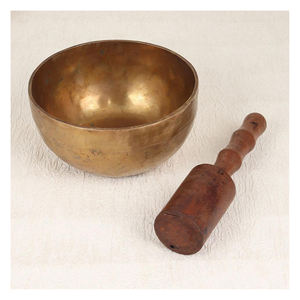 Bol chantant tibétain en acier inoxydable poli de qualité supérieure pour la méditation, le yoga, la guérison sonore, respectueux de l'environnement et écoresponsable - Product Image 6