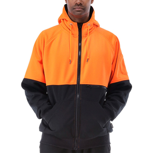 เสื้อฮู้ด280gsm สะท้อนแสงมีฮู้ดสำหรับผู้ชายเสื้อมีฮู้ดสะท้อนแสงสีเขียวเรืองแสงสีส้มโลโก้ออกแบบได้ตามต้องการ - Product Image 2