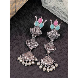 Pendientes de Moda de Tres Capas, Joyería Elegante para las Orejas - Product Image 1