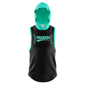 Custom Men's Sleeveless Hoodie Vest Winter Fitness <b>Gym</b> <b>Sweatshirt</b> Hooded Embroidered Logo Pocket Made From Fleece High Quality - Product Image 1