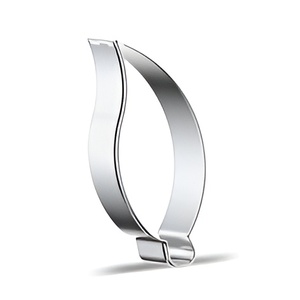 Cao cấp hiện đại thép không gỉ kim loại Cookie cắt với bóng đánh bóng hoàn thiện hình dạng bông tuyết để nướng giá bán buôn - Product Image 3