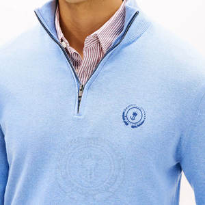 เสื้อแจ็คเก็ตซิปหน้าผู้ชายแบบใหม่ขายส่งสำหรับฤดูหนาว  รับทำโลโก้ด้านหน้า บริการ OEM เป็นมิตรกับสิ่งแวดล้อม ระบายอากาศได้ดี ผลิตจากผ้าฟลีซ - Product Image 4