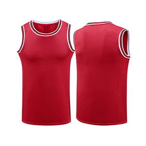 Maillots de basket-ball réversibles personnalisés bon marché à la vente chaude pour hommes - Product Image 2