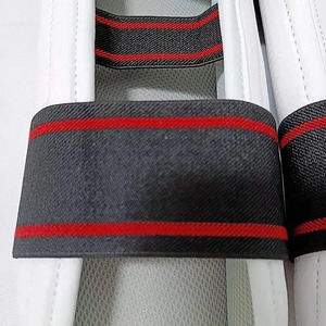 Genouillères et coudières de frappe de baseball brodées avec logo personnalisé Protège-bras confortable en tissu polyester maillé avec motif à tirer - Product Image 5