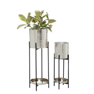 Pot de jardinière de forme carrée décoration de coquille de nacre blanche populaire pour le planteur de décor d'hôtel à la maison - Product Image 2