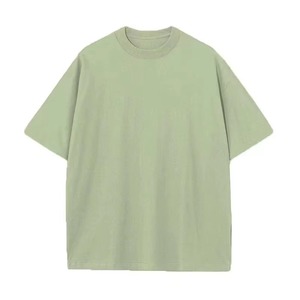 Estampado de pantalla de peso pesado 100% algodón de alta calidad hombro caído al por mayor streetwear de gran tamaño logotipo personalizado camisetas para hombres - Product Image 3