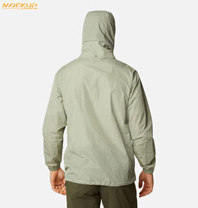 Chaqueta Cortavientos Ligera para Hombre, Personalizada, Impermeable, de Forro Polar, para Senderismo, Reflectante, al por Mayor - Product Image 2