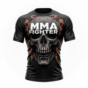 Haute qualité Sublimation personnalisé BJJ Rash Guards Premium HD impression Durable entraînement respirant Stretch Anti UV séchage rapide 100% - Product Image 5