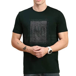Camiseta de algodón 100% con estampado DTG de calidad premium para hombre, para verano, de corte holgado, ligera y duradera. - Product Image 1