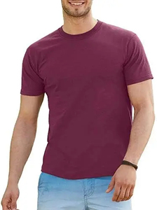 Camiseta Casual de Manga Corta para Hombre, 100% Algodón, con Logotipo Frontal, Cuello Redondo, Diseño de Patrón Sólido, Tejido de Punto, 150 Gramos de Peso - Product Image 5
