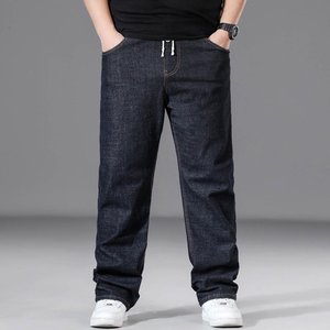 กางเกงยีนส์สีเทาดำสำหรับผู้ชายสีดำฤดูใบไม้ร่วงสีดำสีน้ำเงินเข้มกางเกงยีนส์ผู้ชายกางเกงยืดผ้าฝ้าย Caaual แบบคลาสสิกขนาด40 42 44 - Product Image 6