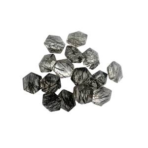 อัญมณีควอตซ์ทรงหกเหลี่ยมแบบหลวมทำจากแร่ควอทซ์ธรรมชาติ100% คุณภาพส่งออกเครื่องประดับเจียระไนแบบเหลี่ยมเพชรพลอยสั่งซื้อขั้นต่ำ100ชิ้น - Product Image 1