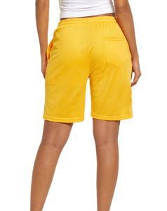 Pantalones cortos de malla transpirables para mujer, cómodos, informales, para la playa, con cordón - Product Image 4