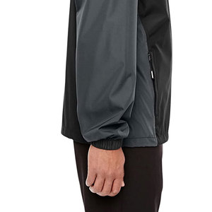 Custom Zip up Embroidered Logo Retro Nylon <b>Track</b> <b>Jacket</b> With Piping Blank Softshell Outdoor <b>Jacket</b> Windbreaker <b>Mens</b> - Product Image 5