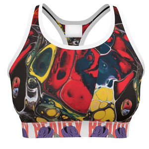 Sujetador deportivo de nuevo estilo con correas Sujetador deportivo para mujer para ropa de gimnasio Sujetador personalizado de yoga para entrenamiento físico - Product Image 6