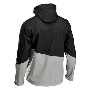 Veste Softshell d'hiver pour homme, nouvelle conception 2025, avec col montant et logo frontal, à capuche, écologique, personnalisable - Product Image 2