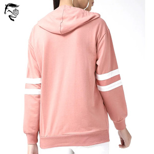 Sudadera con capucha bordada con estampado de hojaldre en relieve lavado con ácido de alta calidad para mujer estilo informal personalizado por los fabricantes - Product Image 3