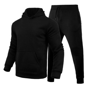 Logotipo de bordado personalizado 500 GSM recto ajustado pierna traje de jogging logotipo desgastado personalizado ropa de ejercicio chándal - Product Image 6