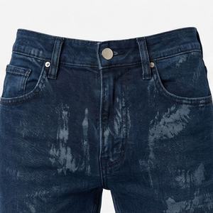 Men Vintage <b>Skinny</b> Distressed <b>Jeans</b> Trendy <b>Ripped</b> <b>Jeans</b> Faded Wash Perfect Everyday Urban Looks Streetwear Customized Color - Product Image 4