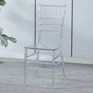 Chaises de location démontables pour événements, en acrylique transparent, style Napoléon, <span class=keywords><strong>Phoenix</strong></span>, Chiavari, <span class=keywords><strong>Ghost</strong></span>, pour mariage et fête - Product Image 3