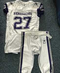 OEM เครื่องแบบอเมริกันที่กำหนดเองราคาถูกเสื้อฟุตบอลที่กำหนดเองอเมริกันชุดฟุตบอล - Product Image 4