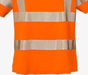 Camiseta resistente al fuego de alta visibilidad de secado rápido Camisetas de manga corta de alta visibilidad certificadas por ANSI para uso industrial - Product Image 3