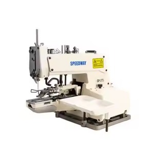 Aver OFFER Speedway SW-373 Single Thread Chainstitch Button <b>Sewing</b> Industrial <b>Machine</b> Complete with <b>Table</b> and Motor - Product Image 1