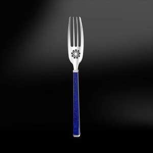 9 Pcs Fork Set Wedding Cutlery Serving <b>Flatware</b> Grey Mirrored Stainless Steel Fast Food Fork Spoon Best for Special Occasions - Product Image 6