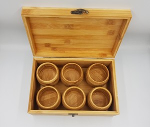 Juego de Tazas de Mimbre Hechas a Mano de Primera Calidad con Caja de Regalo |   Vasos Reutilizables Ecológicos para Navidad y el Día de la Madre - Product Image 2