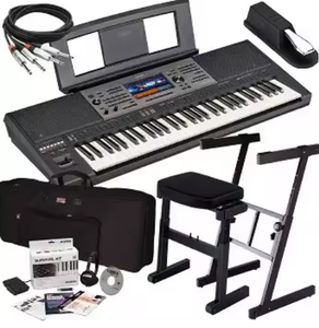 Clavier de piano 61 touches style musique mondiale PSR A5000 prêt à être expédié - Product Image 1