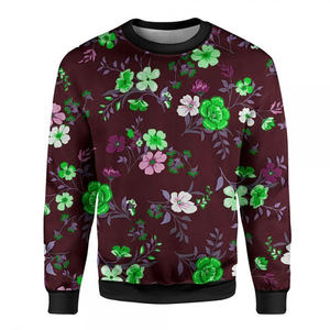 เสื้อสเวตเตอร์ปักลายคอกลมสำหรับผู้ชายสำหรับฤดูหนาวบริการ OEM - Product Image 3