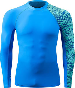 Rashguards de MMA de Alta Calidad en Oferta, Rashguard de Manga Corta Transpirable de Secado Rápido Personalizado para Hombre, Rashguard de Surf y BJJ de Spandex/Poliéster - Product Image 1