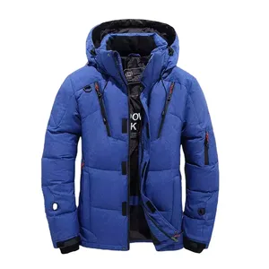 <b>Men's</b> Thin Lightweight Quilted Puffer <b>Jacket</b> with Stand Collar <b>Waterproof</b> Warm Spring Casual Coat - Product Image 1