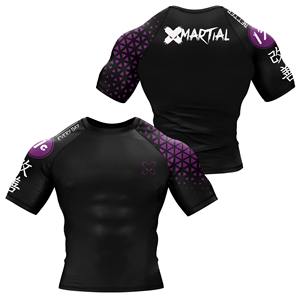 Custom <b>BJJ</b> Rashguard MMA Long Sleeve Compression <b>Shirt</b> Grappling Top No Gi Training Jiu Jitsu Rash Guard Men Women Sportswear - Product Image 3