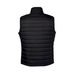 Conception de logo personnalisé 100% Polyester léger sans manches gilet bouffant de haute qualité hommes veste d'hiver Outwear Gilets OEM - Product Image 2